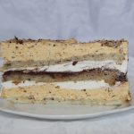 Nugat torta parče